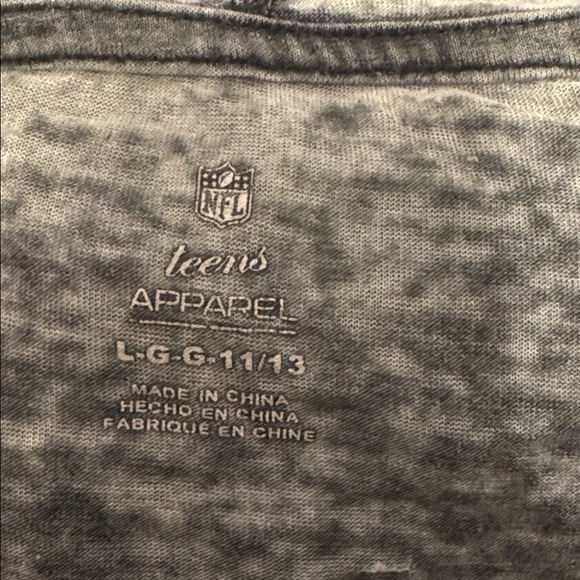 Teens Apparel Women’s Green Bay Packers Long Sleeve Hooded Shirt Size L or 11-13 - Picture 12 of 12